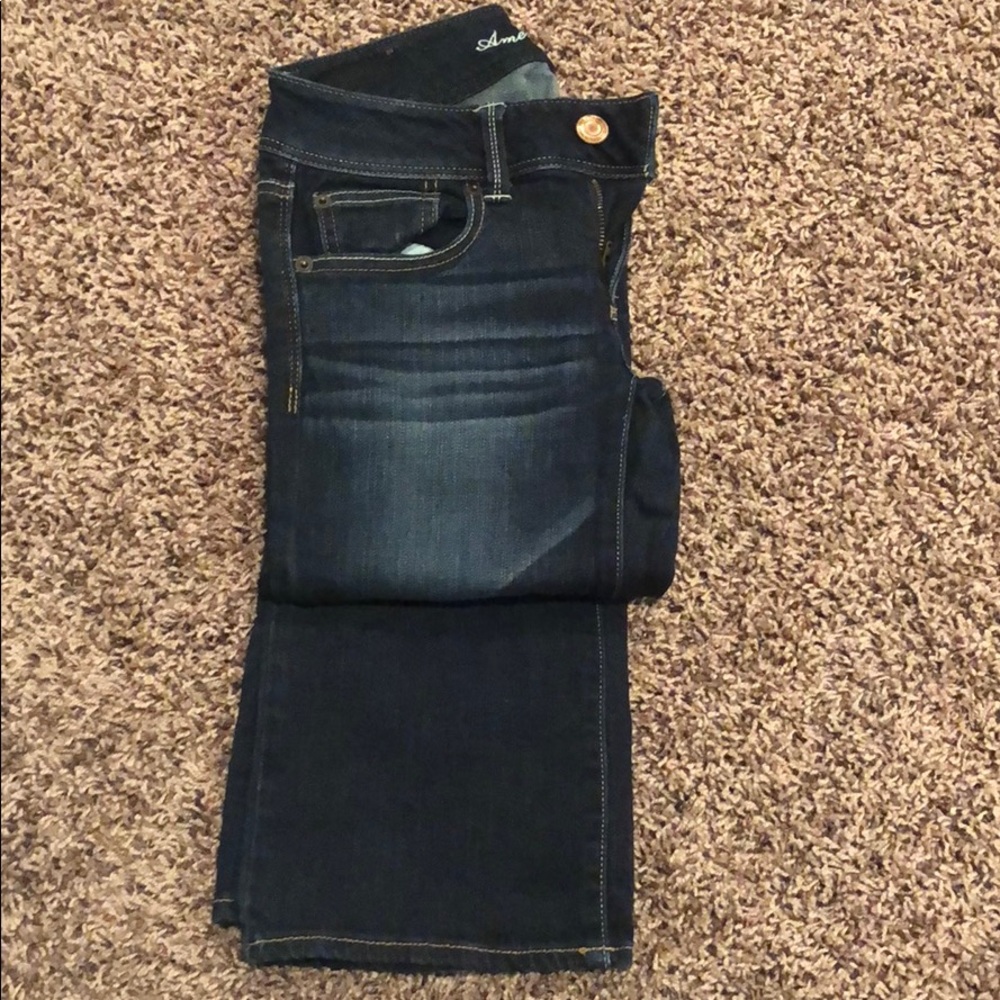 American Eagle jeans.